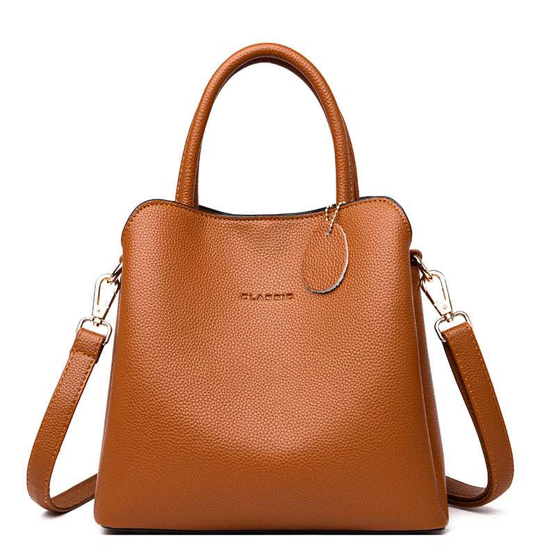 Women's Casual Leather Handbag